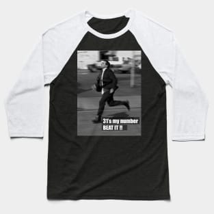 Michael Scott running Baseball T-Shirt